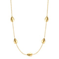 Collier Zilver Geel Verguld 40-44 cm