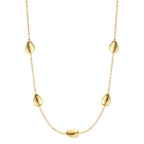 Collier Zilver Geel Verguld 40-44 cm