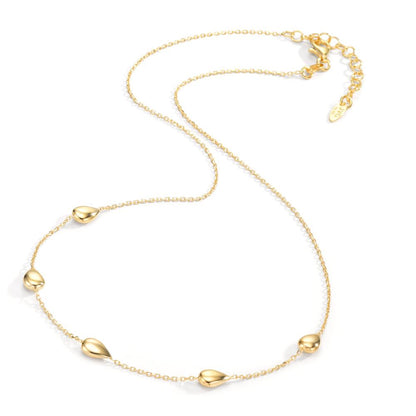 Collier Argent jaune Plaqué or 40-44 cm