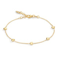 Armband Zilver Geel Verguld Hart