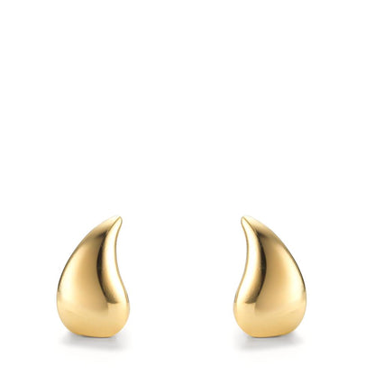 Clous d'oreilles Argent jaune Plaqué or