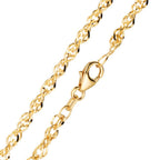 Collier 585/14K geel goud 45 cm