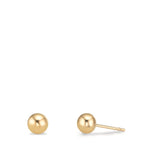 Ohrstecker 375/9 K Gelbgold Ø4 mm