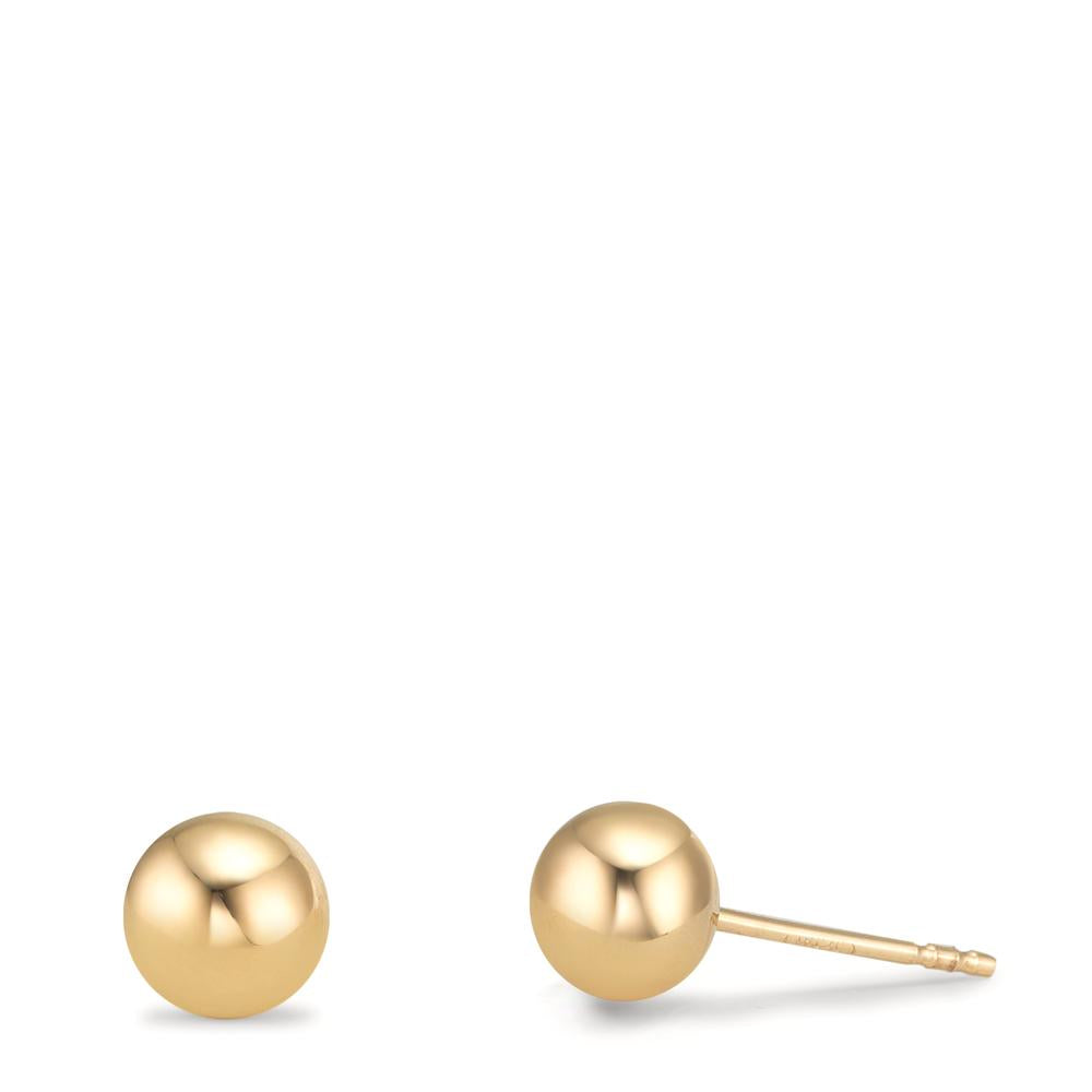 Clous d'oreilles Or jaune 9K Ø5 mm