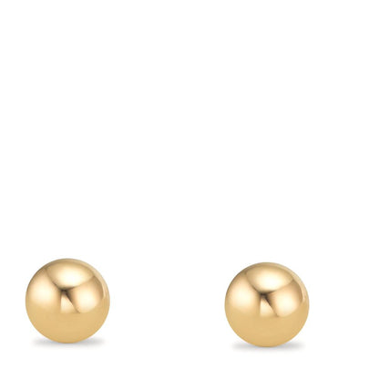 Clous d'oreilles Or jaune 9K Ø6 mm