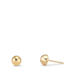 Oorknoppen 375/9K geel goud Ø5 mm