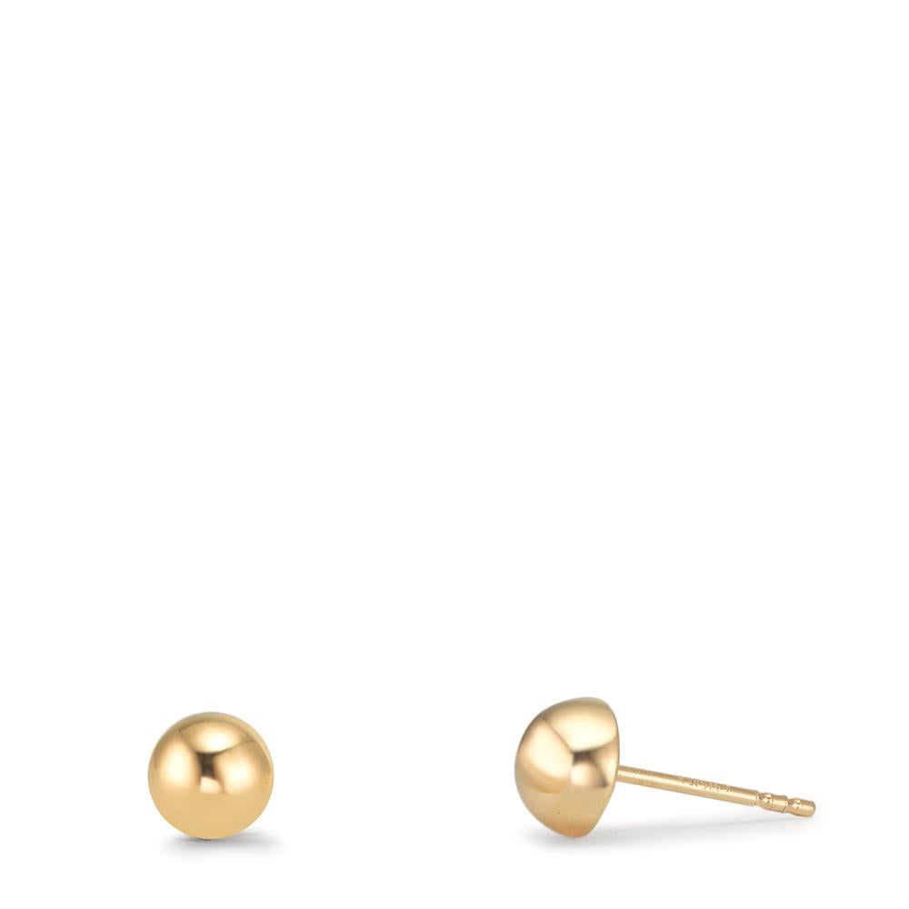 Oorknoppen 375/9K geel goud Ø5 mm