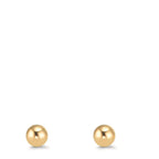 Oorknoppen 375/9K geel goud Ø5 mm