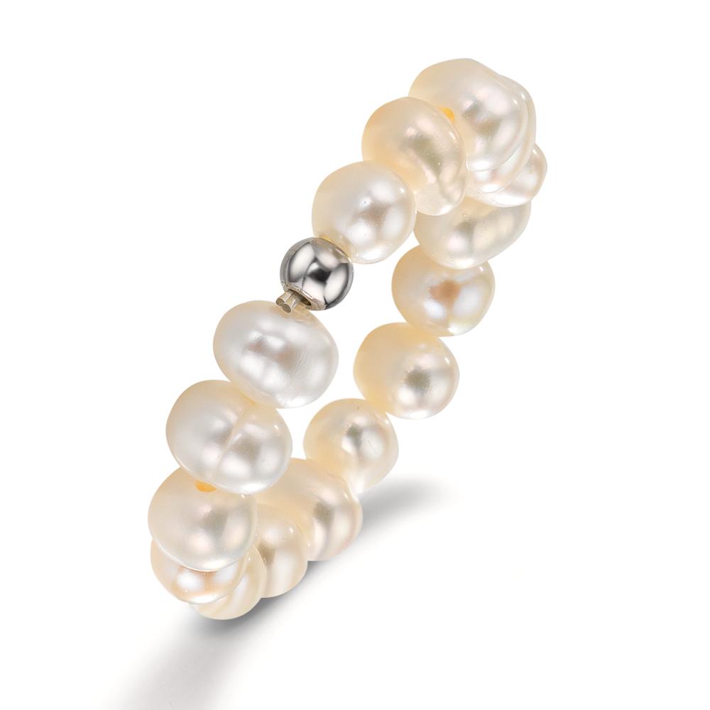 Ring Roestvrijstaal zoetwater Parel, 4.5 mm