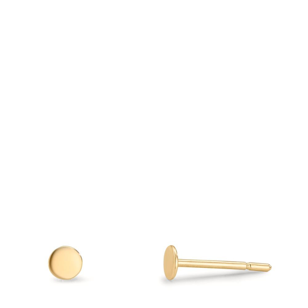 Ohrstecker 375/9 K Gelbgold Ø3 mm