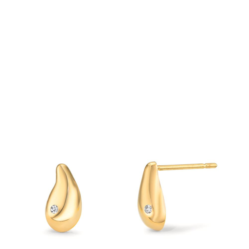 Clous d'oreilles Or jaune 9K