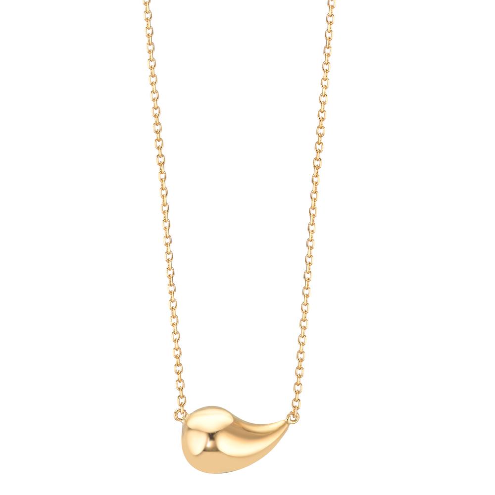 Collier 375/9 K Gelbgold Tropfen 42-45 cm verstellbar