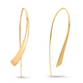 Oorbellen 375/9K geel goud