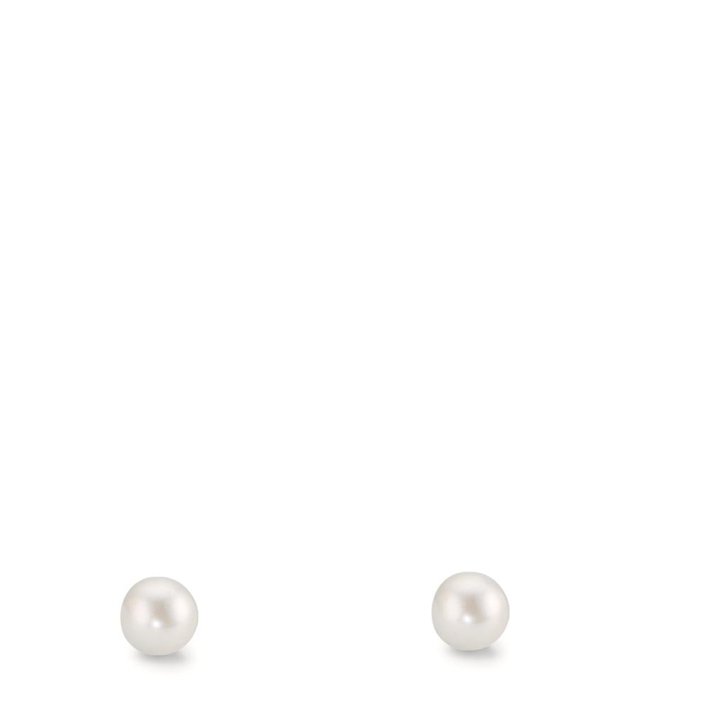 Ohrstecker 375/9 K Gelbgold shining Pearls, 2 Perlen 3-3.5 mm