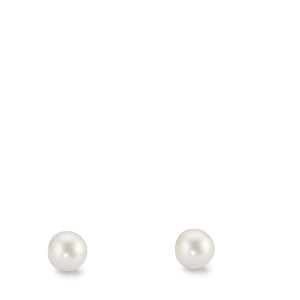 Clous d'oreilles Or jaune 9K [shining Pearls], 2 Perles 4-4.5 mm