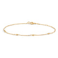 Bracelet Or jaune 9K 16-18 cm