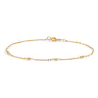 Bracelet Or jaune 9K 16-18 cm