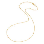 Collier 585/14K geel goud 43 cm