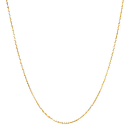 Halskette 585/14 K Gelbgold 42-45 cm verstellbar