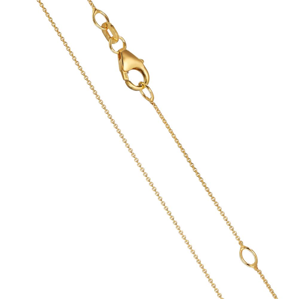 Halskette 585/14 K Gelbgold 42-45 cm verstellbar