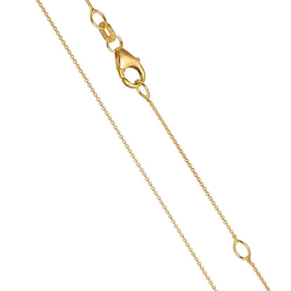 Halskette 585/14 K Gelbgold 42-45 cm verstellbar