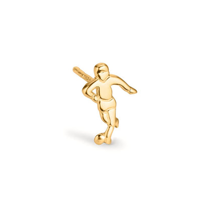 Clous d'oreille à l'unité Or jaune 9K Football