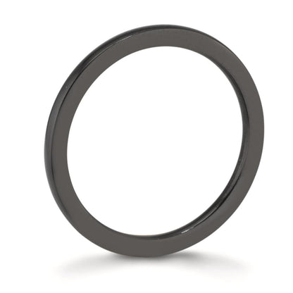 Bague à superposer Acier inoxydable noir PVD