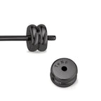 Clous d'oreille à l'unité Acier inoxydable noir PVD Ø8 mm