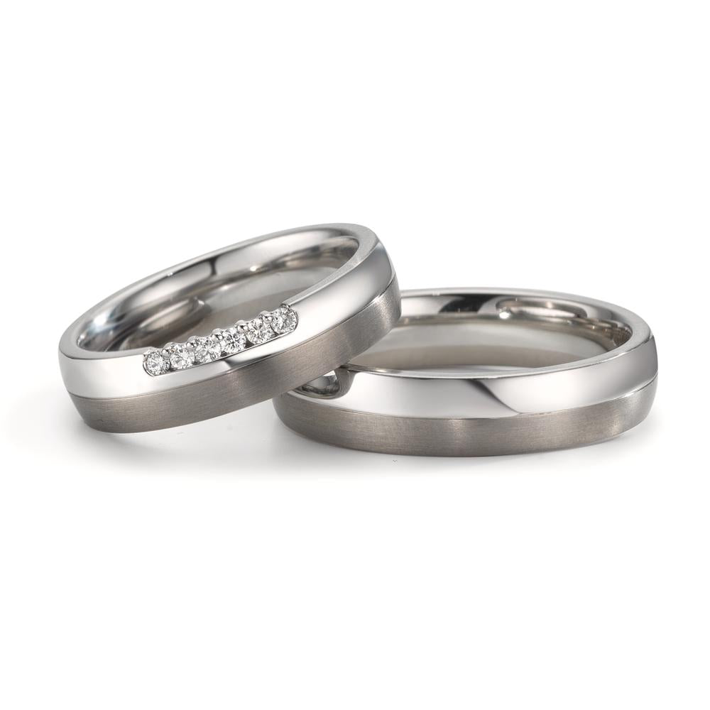 Partnerring Roestvrijstaal, Titanium