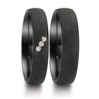 Alliance Zirconium Diamant 0.045 ct, 3 Pierres, w-si