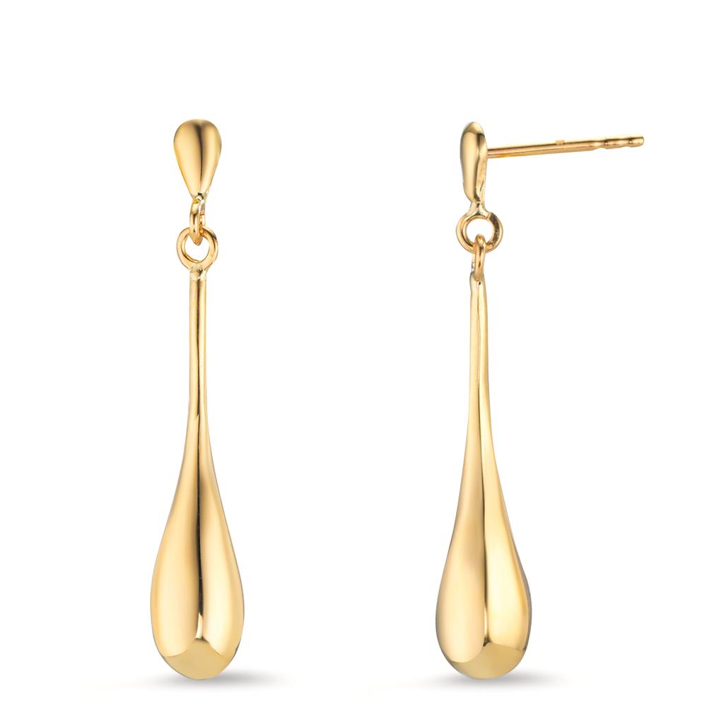 Ohrhänger 375/9 K Gelbgold Tropfen