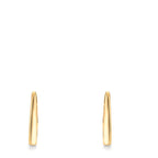 Klappcreolen 375/9 K Gelbgold