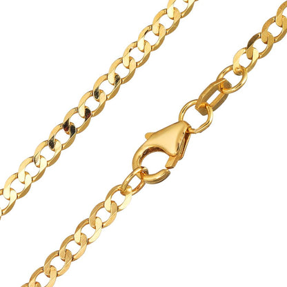 Collier 375/9 K Gelbgold 45 cm