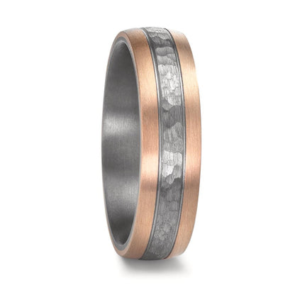 Partnerring 999 Tantal, 585/14 K Rosegold