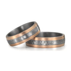Alliance Tantale 999, Or rose 14K