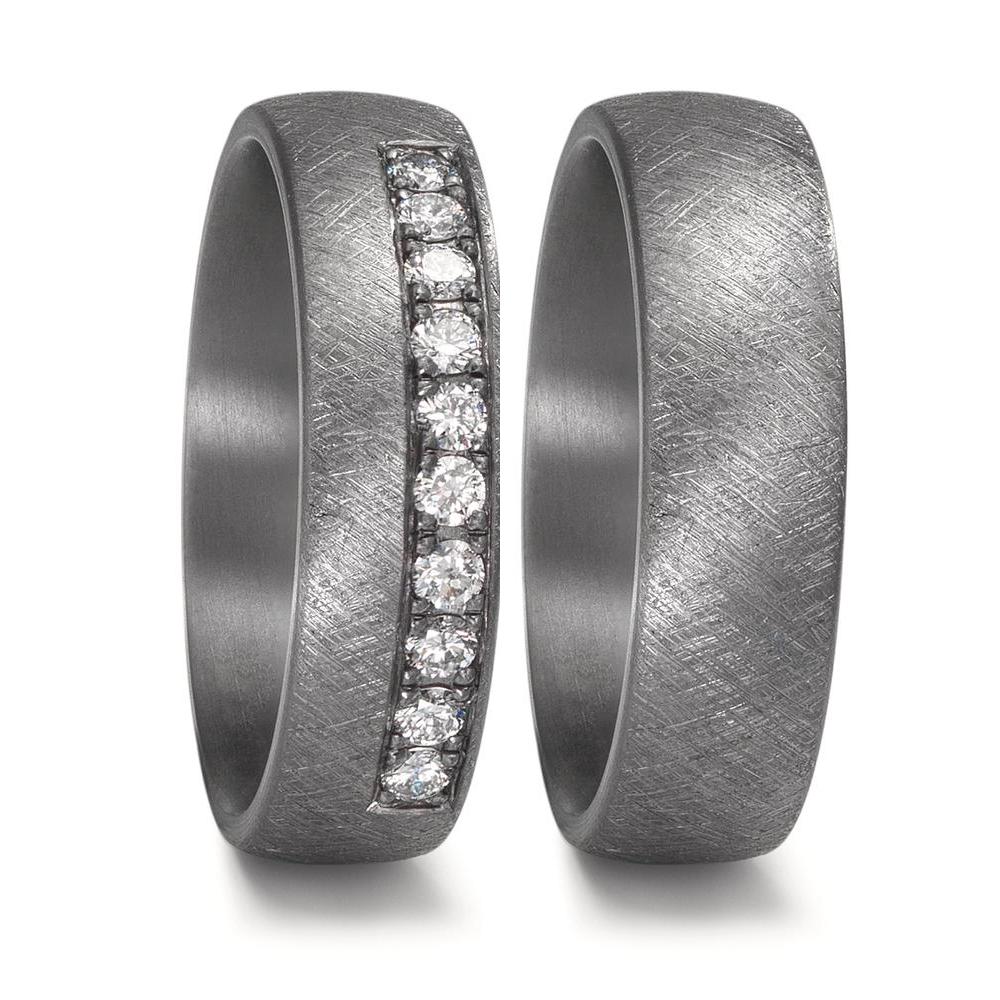 Alliance Tantale 999 Cultivé en laboratoire de diamant 0.25 ct, 10 Pierres, tw-vsi