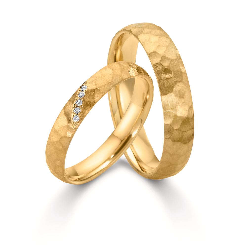 Alliance Or jaune 18K