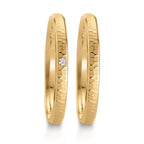 Alliance Or jaune 18K