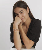 Armband Silber Zirkonia rhodiniert Herz verstellbar