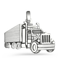 Hanger Zilver Gepatineerd Vrachtwagens