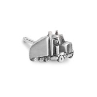 Oorknop 1 stuk Zilver Gepatineerd Vrachtwagens-510550
