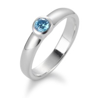 Ring Zilver Zirkonia Lichtblauw-531295