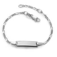 Graveer armband Zilver Gerhodineerd 12-14 cm-537547