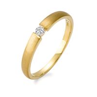 Solitaire ring 750/18 krt geel goud Diamant 0.06 ct, w-si-563000