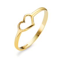 Ring 375/9 krt geel goud Hart Ø5 mm-600249