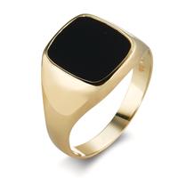 Ring 375/9 krt geel goud Onyx-600364