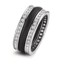 Ring Zilver, Carbon Zirkonia-601764