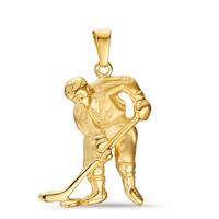 Hanger 375/9 krt geel goud IJshockey-606270